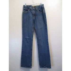 VTG Rockies Womens Sz 6L Slim Bootcut Jeans Medium Wash Jeans Western Country